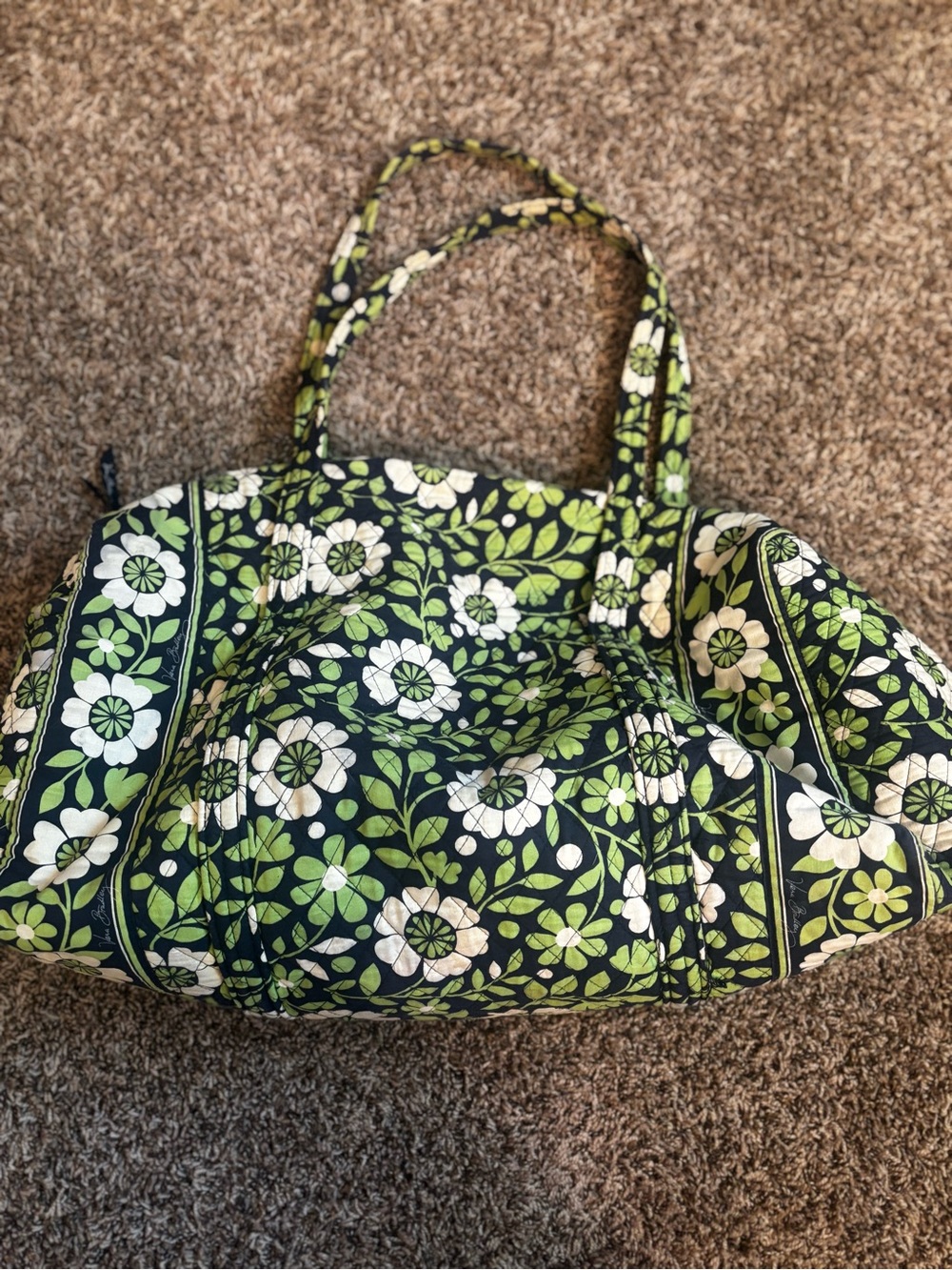 Vera Bradley Quilted Floral Large Tote Bag
